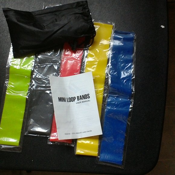 Mini loop bands with bag for storage NIP - Picture 2 of 4